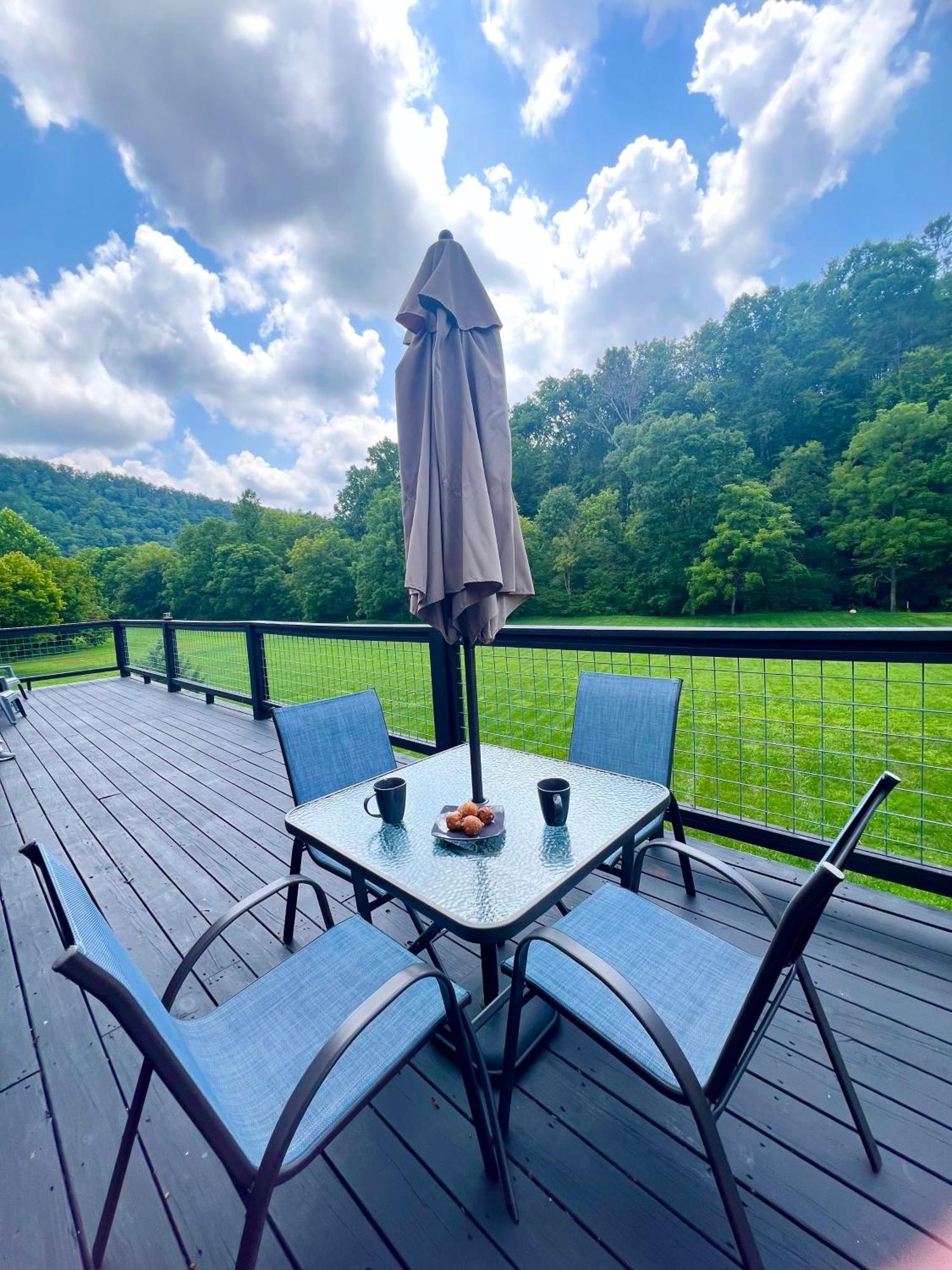 Firefly Fields 2-Acres With Guest House, Game Room, Mountain & River Views Sevierville Exteriér fotografie